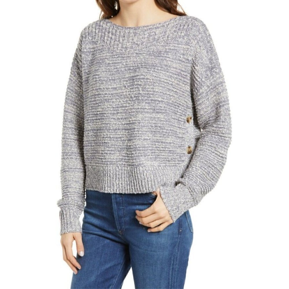 Madewell Boatneck Knitted Pullover Sweater